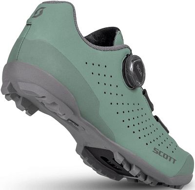 Превью  Велотуфли гревел SCOTT Gravel Pro Women Green/Grey